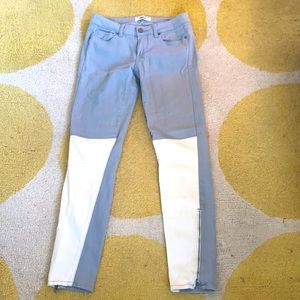 PAIGE skinny pants with zipper ankles size 27